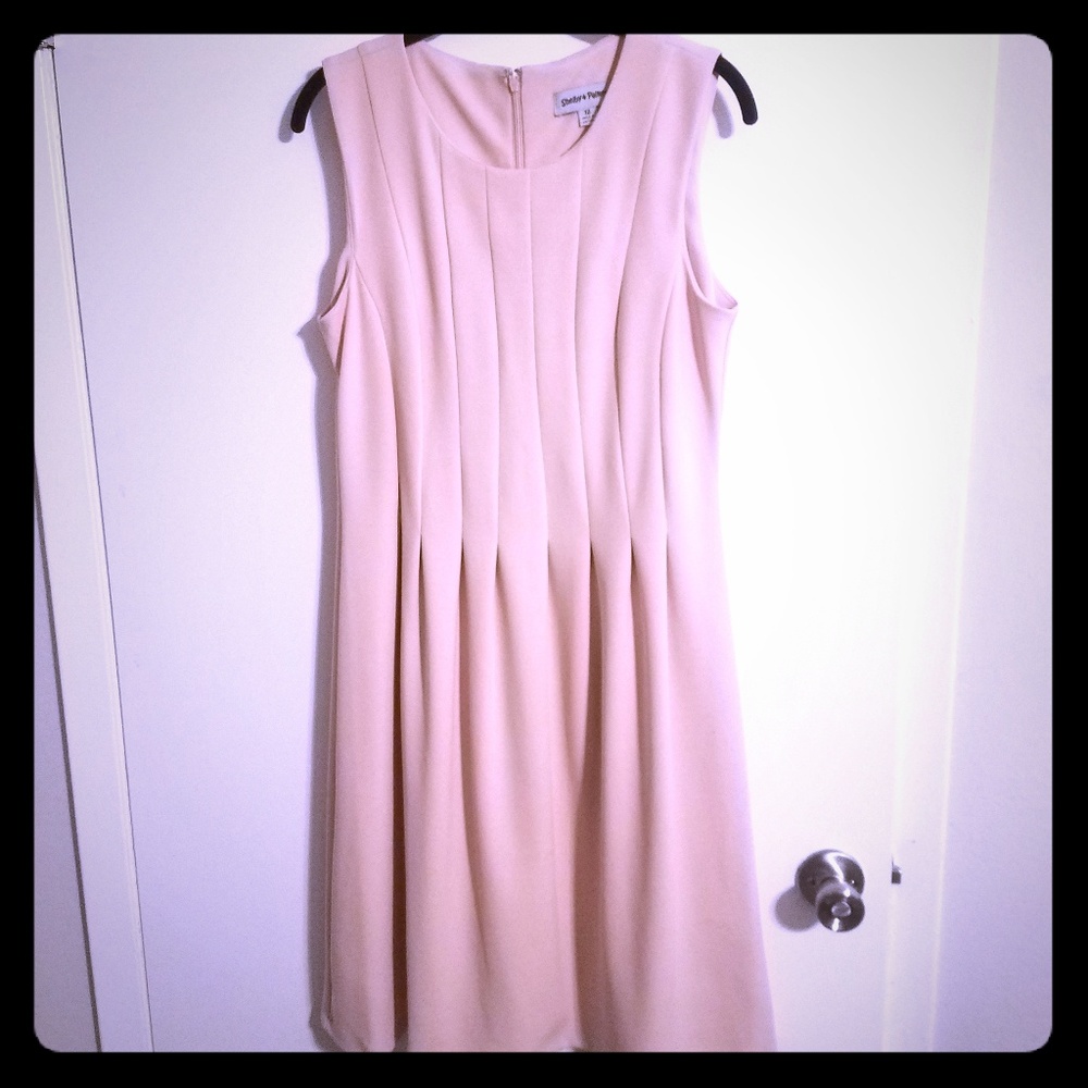 Pink dress worn for Bridal shower